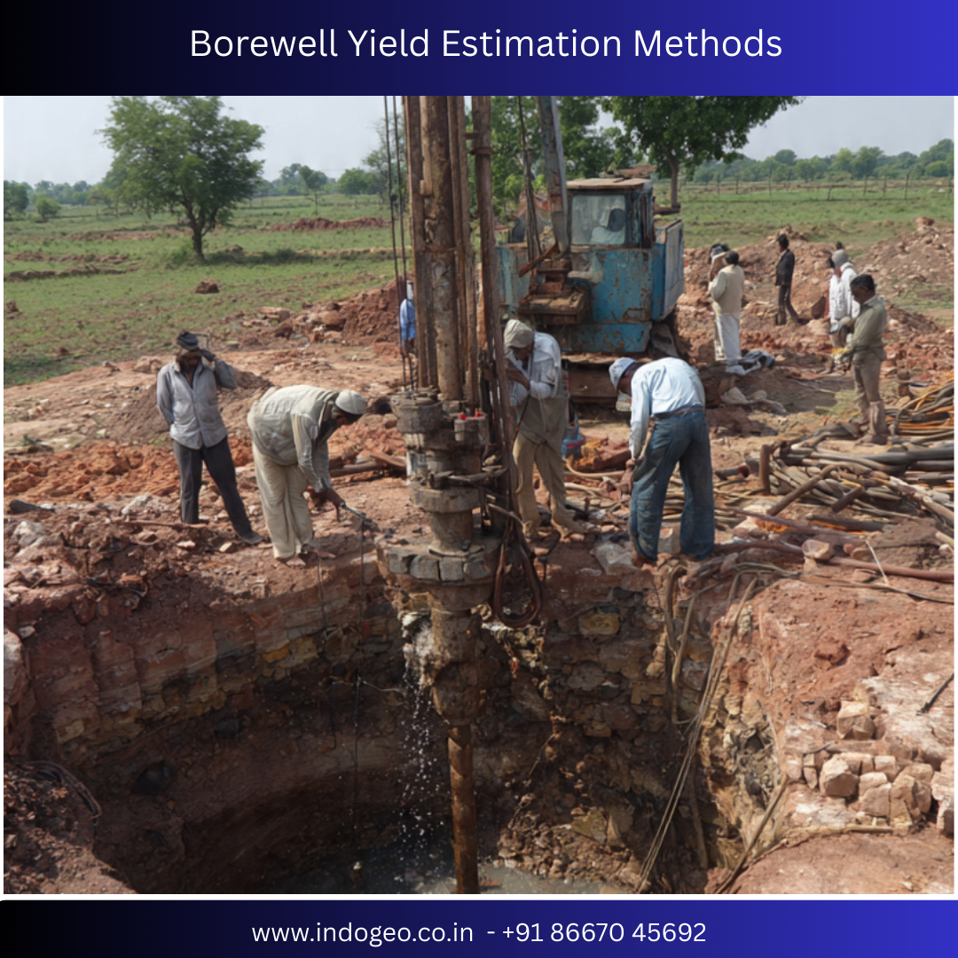 Borewell Yield Estimation Methods